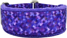 1.5" Modern Houndstooth Everyday Limited Slip Collar