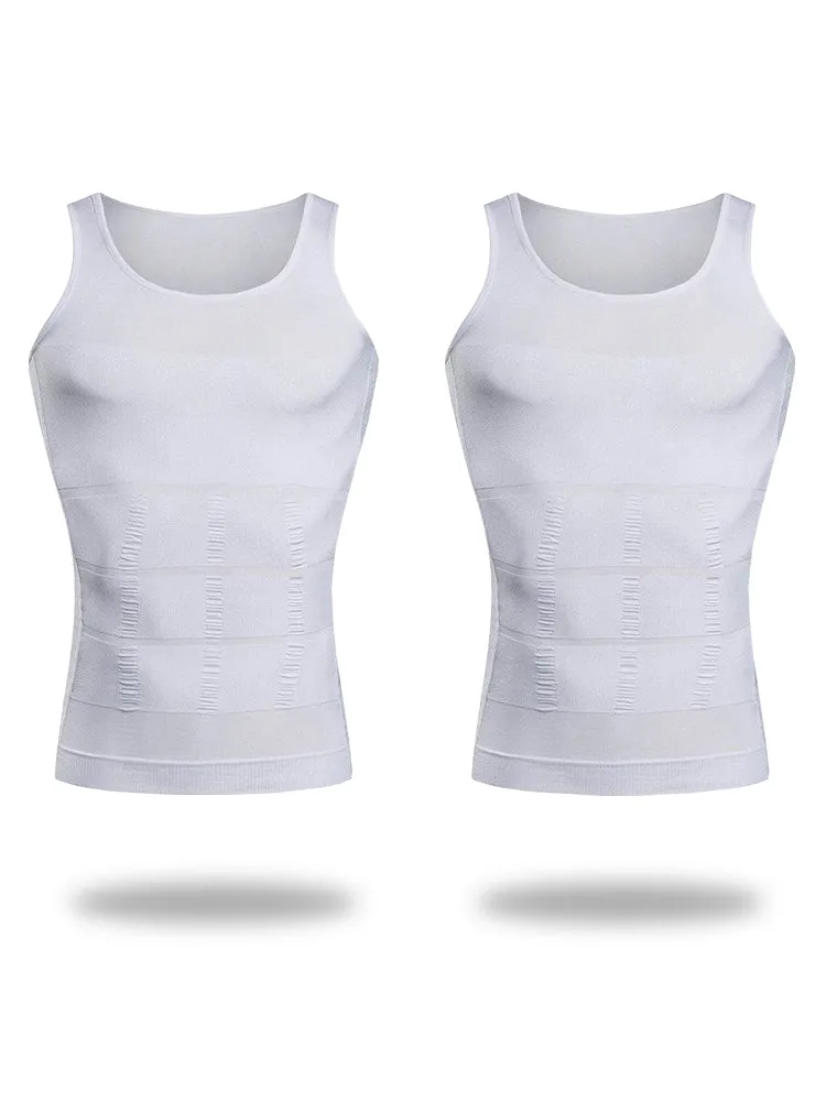 2 Pack Men Body Slimming Tummy Shaper