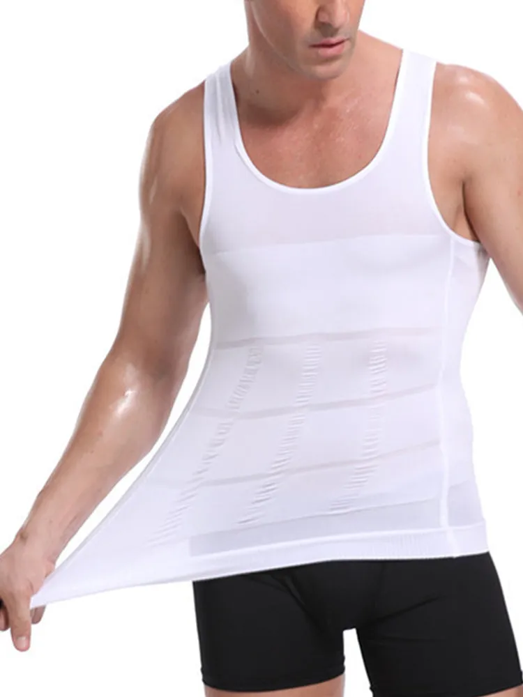 2 Pack Men Body Slimming Tummy Shaper