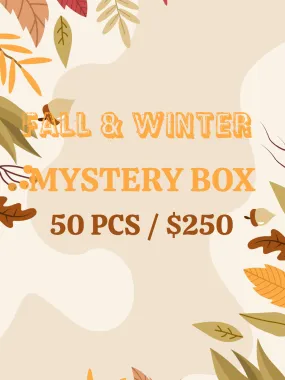 2024 NEW Fall & Winter Mystery Box 50 Items Great Value!!!