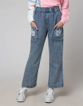 Aero Denim Long Pants Wide Legging Meowgical