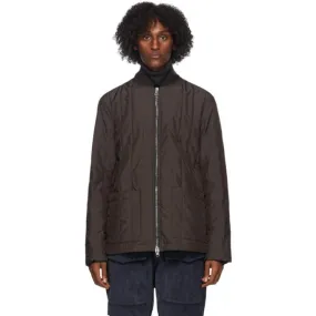 Barena Brown Saliner Overshirt Jacket