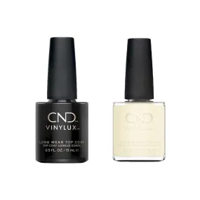 CND Vinylux Top & Colour Duo - #392 White Button Down