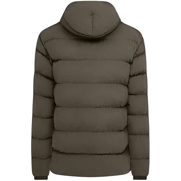 CP Company Goggle Down Jacket Walnut