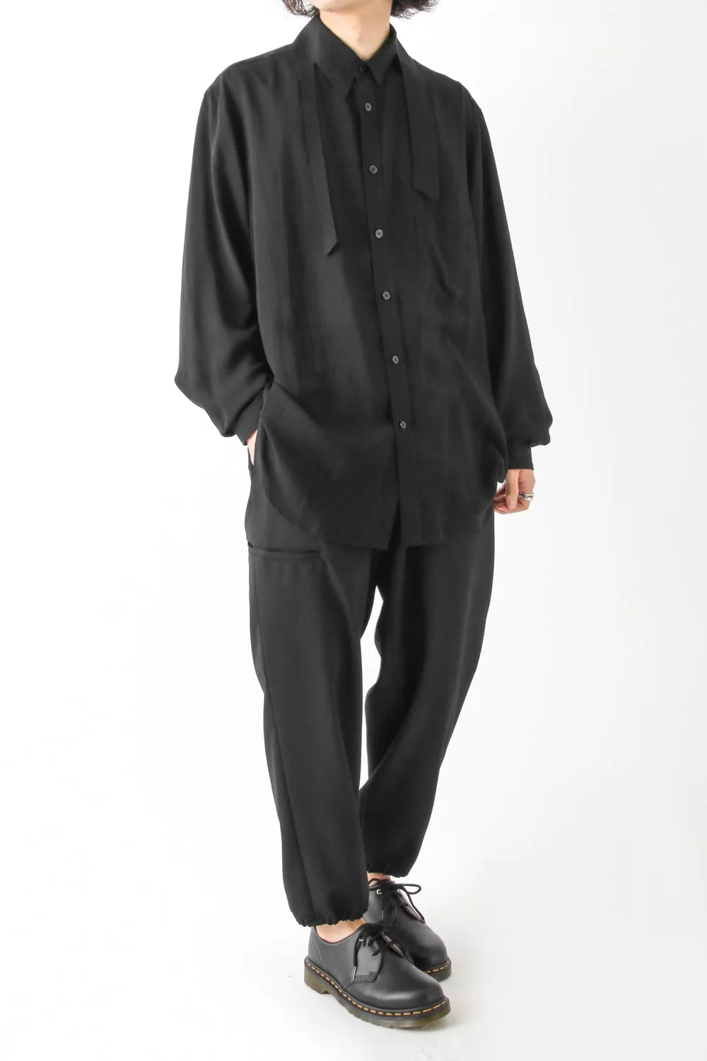 Deformation Collar Shirt