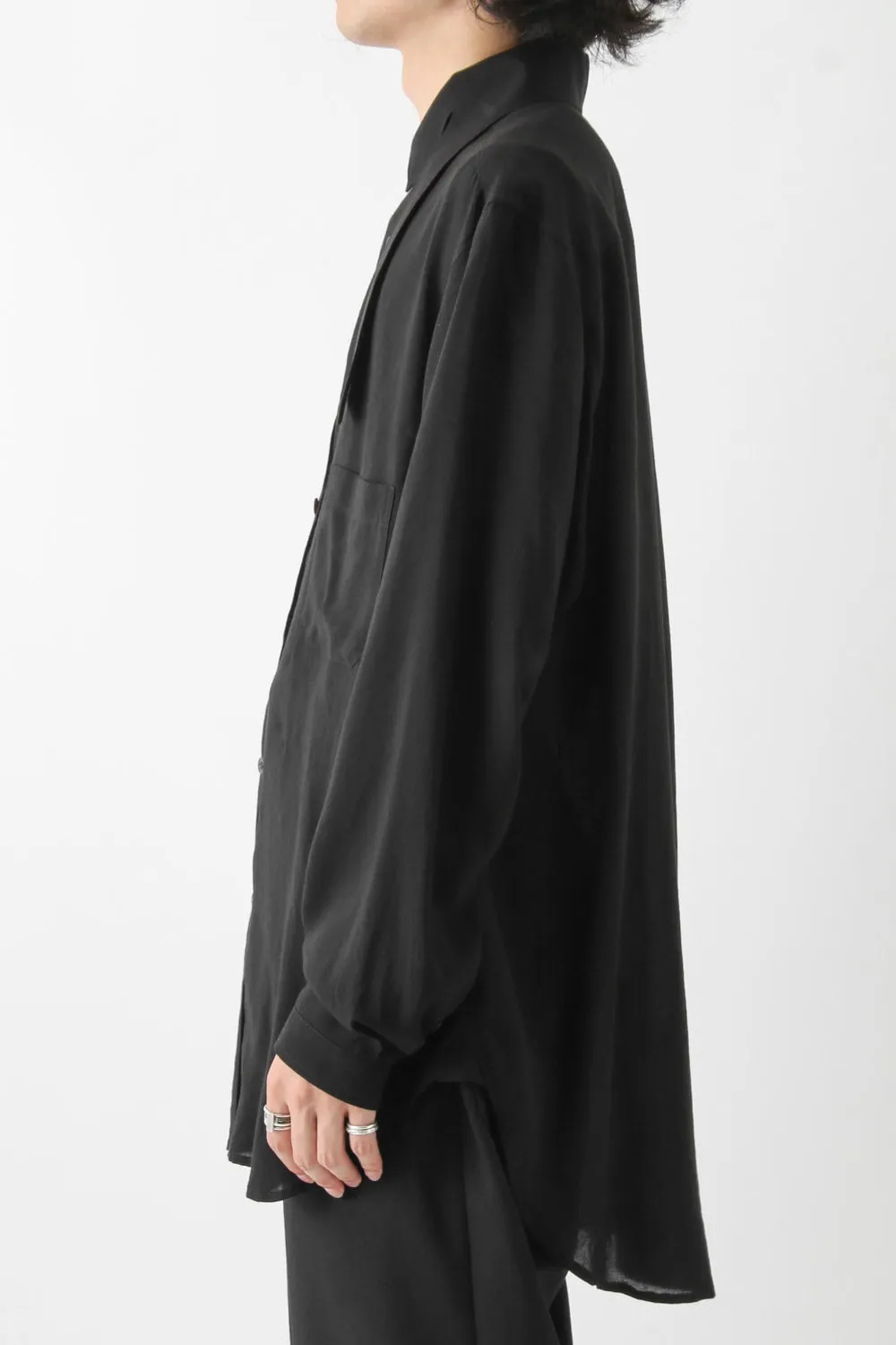 Deformation Collar Shirt