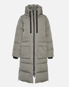Grey Down Puffa Coat