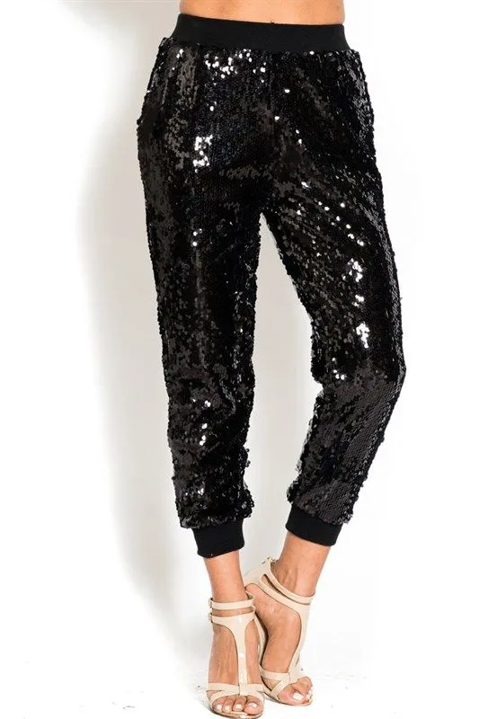 Joggers de Lentejuela
