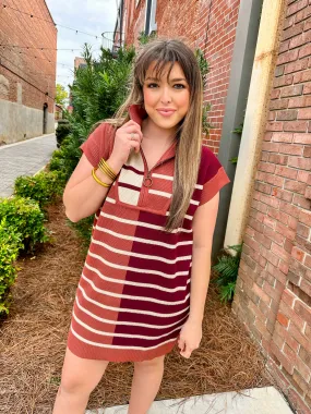 Large-Rosie Ribbed Knit Dress