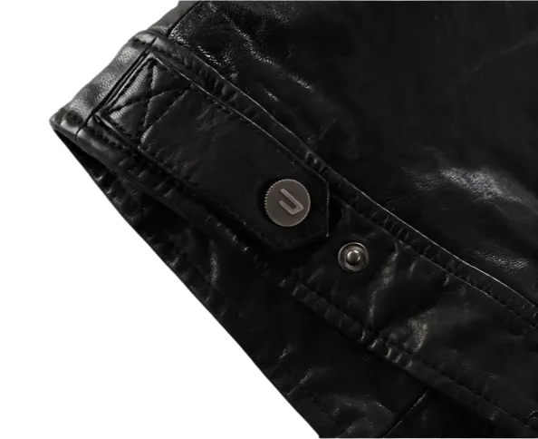 Men's Genuine Goatskin Leather Jacket