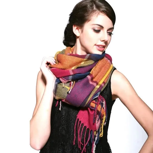 Plaid Classic Winter Scarves