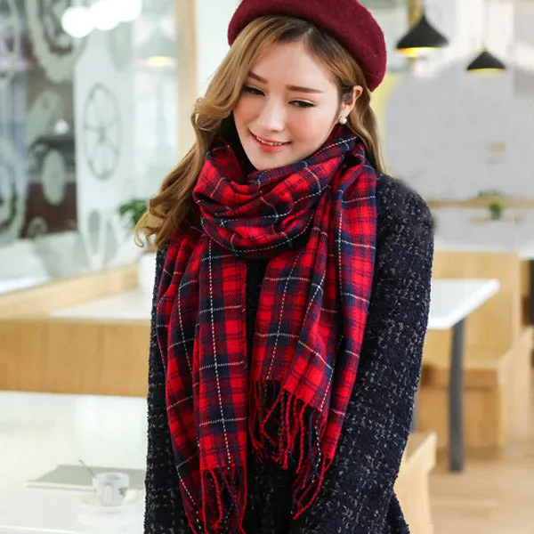 Plaid Classic Winter Scarves