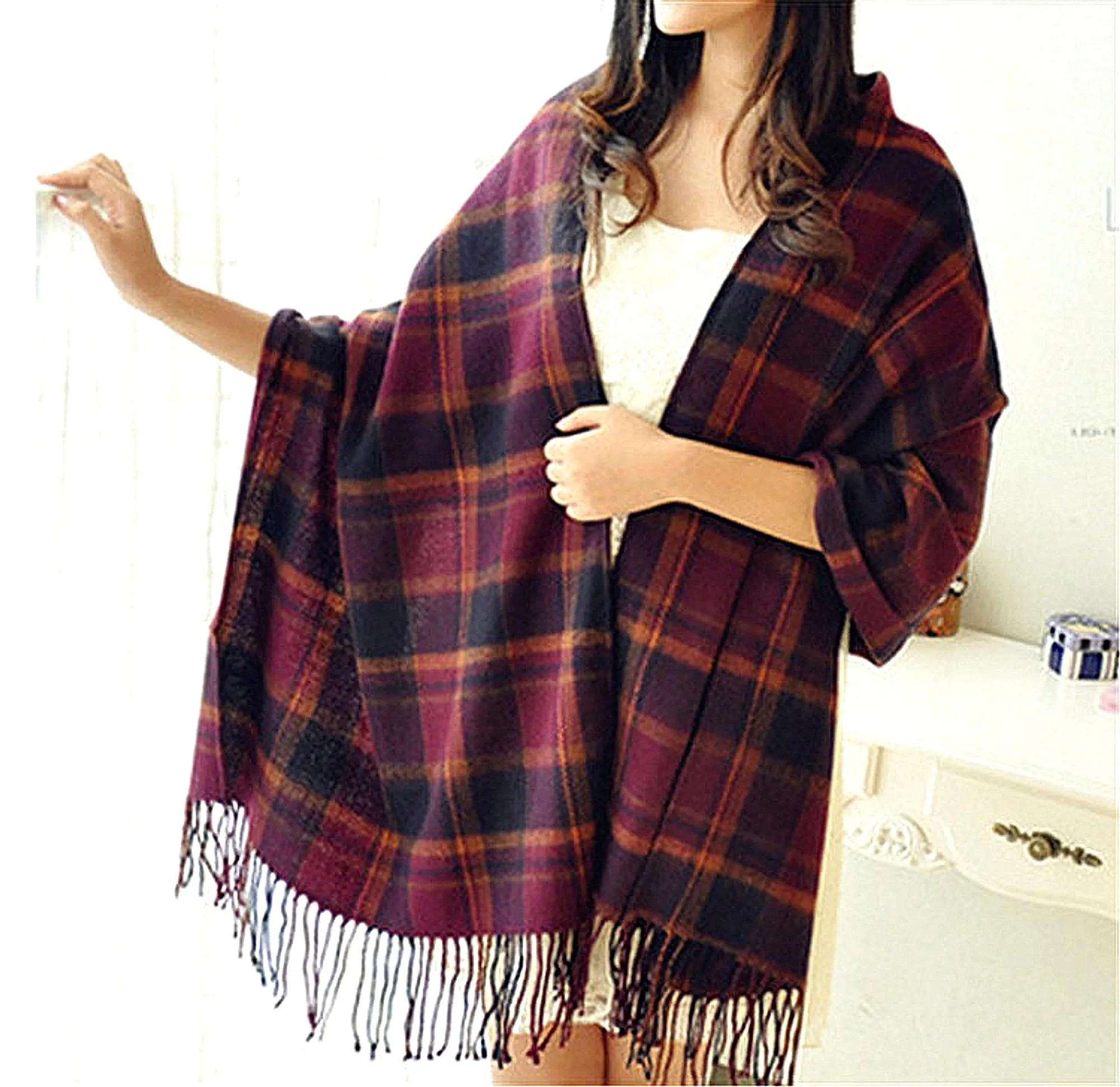 Plaid Classic Winter Scarves
