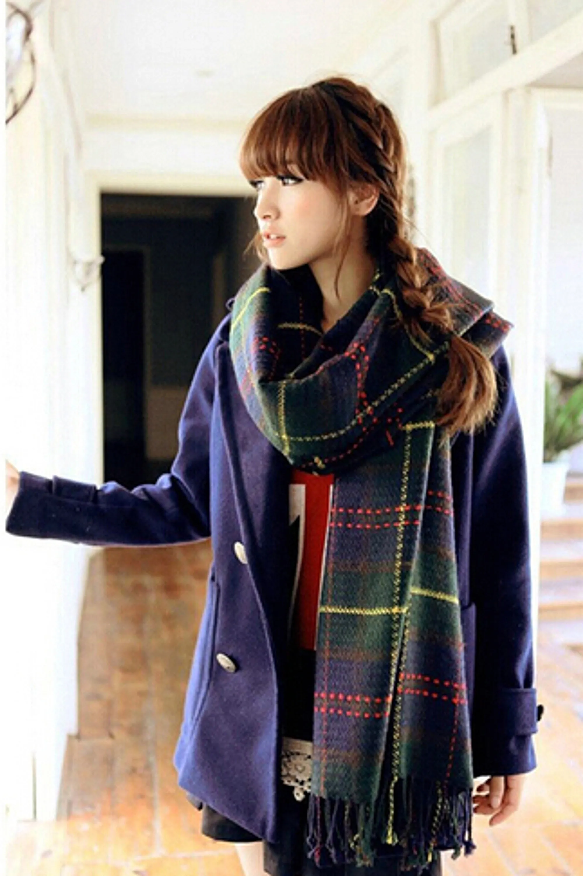 Plaid Classic Winter Scarves