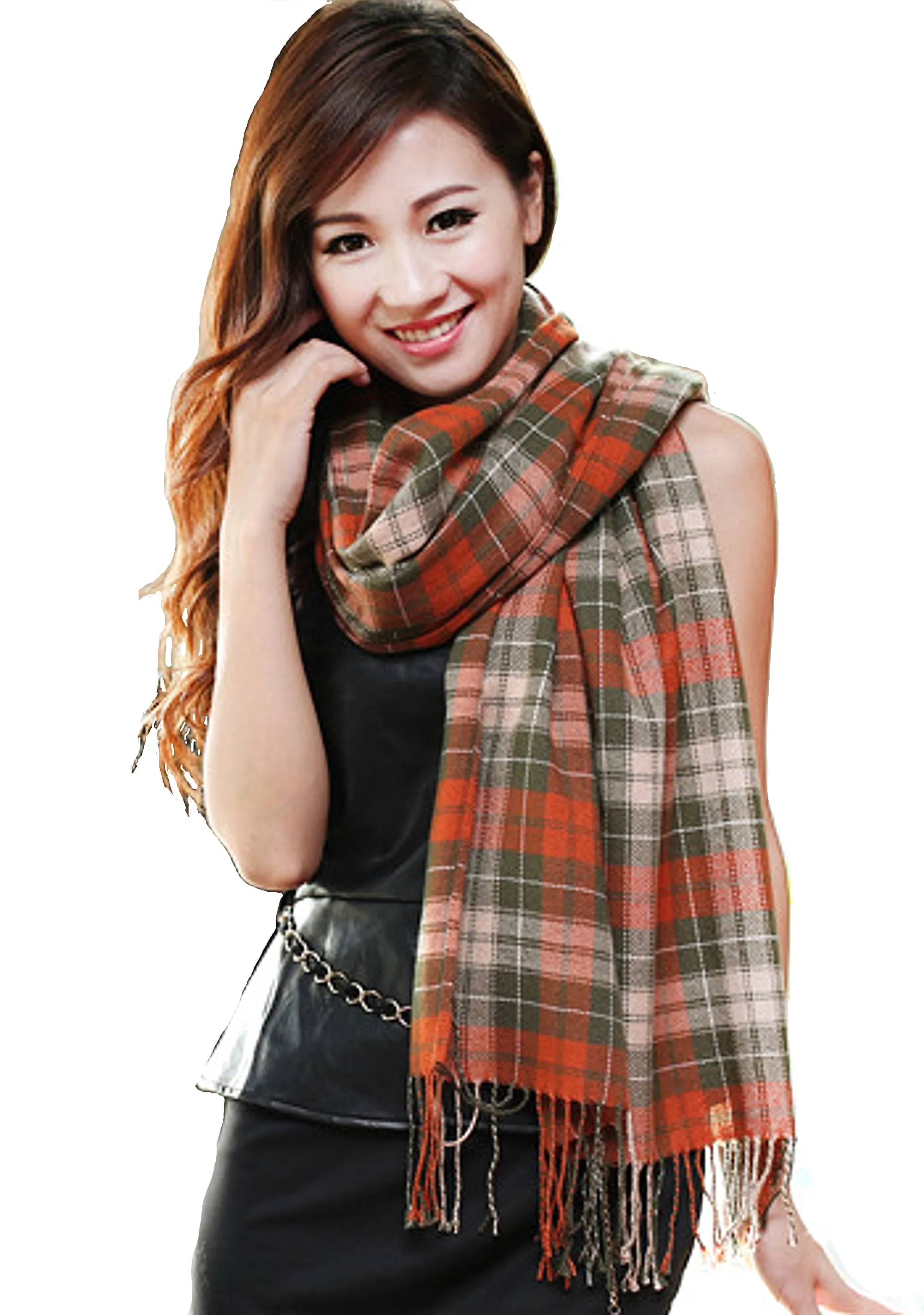 Plaid Classic Winter Scarves