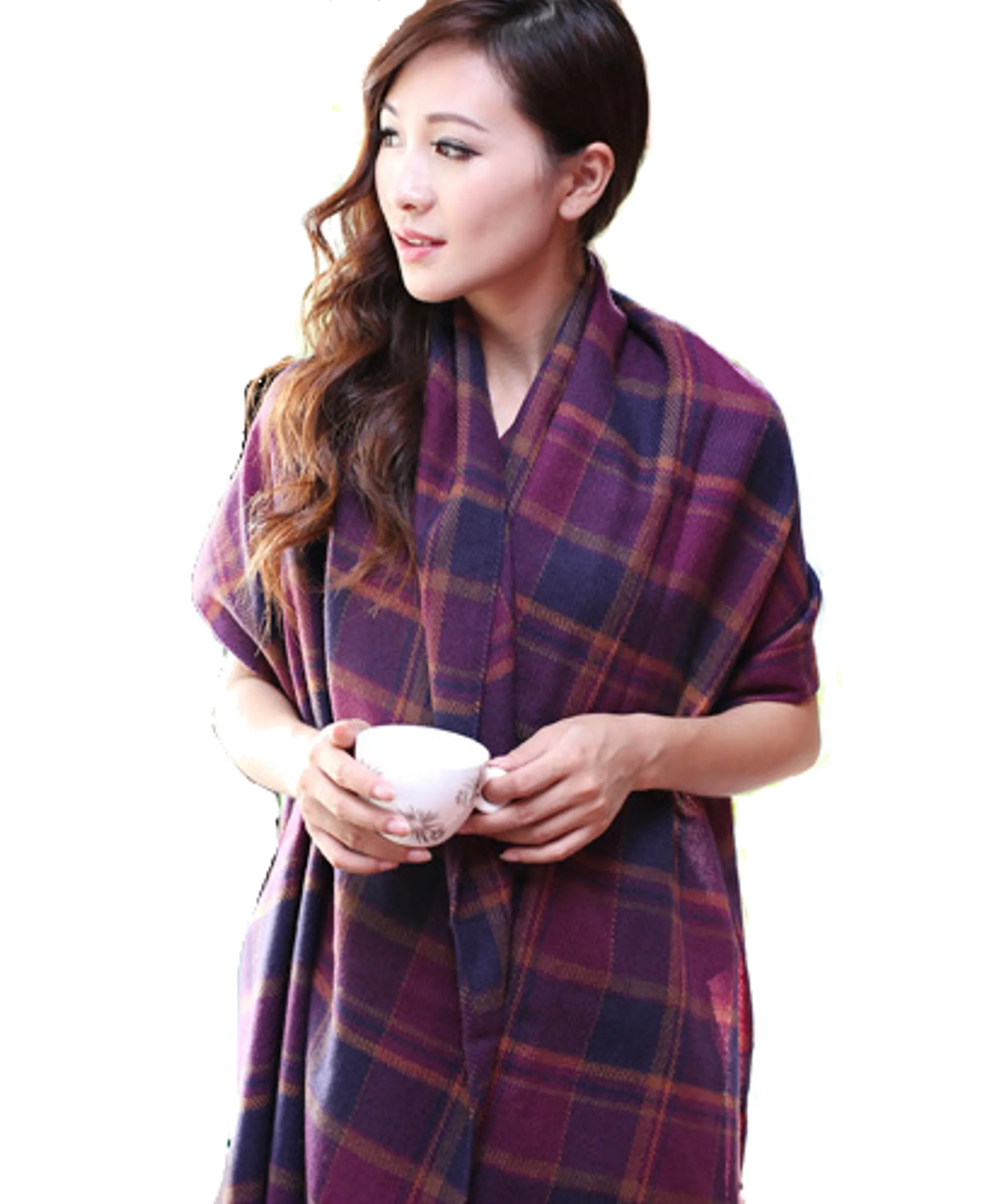 Plaid Classic Winter Scarves