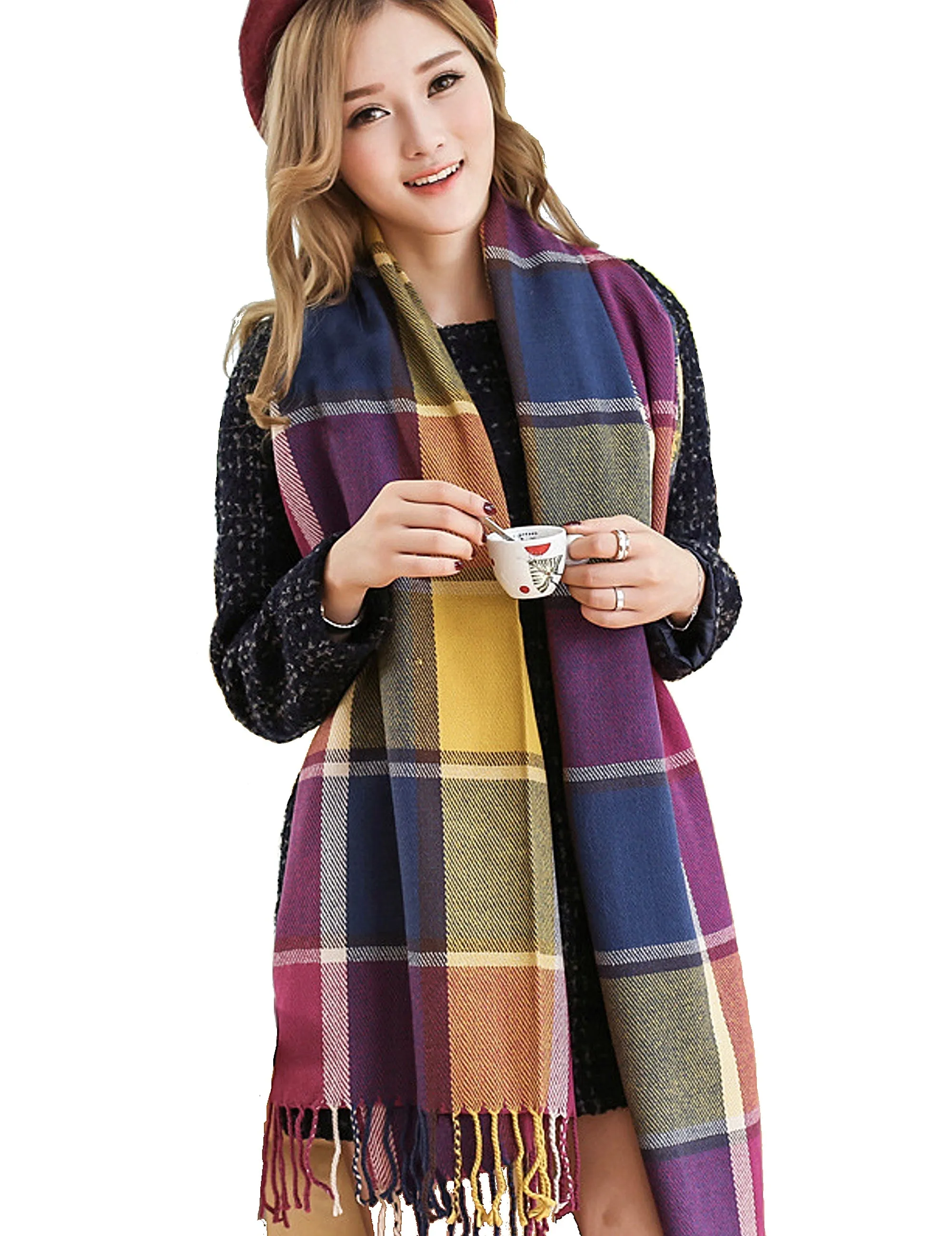 Plaid Classic Winter Scarves