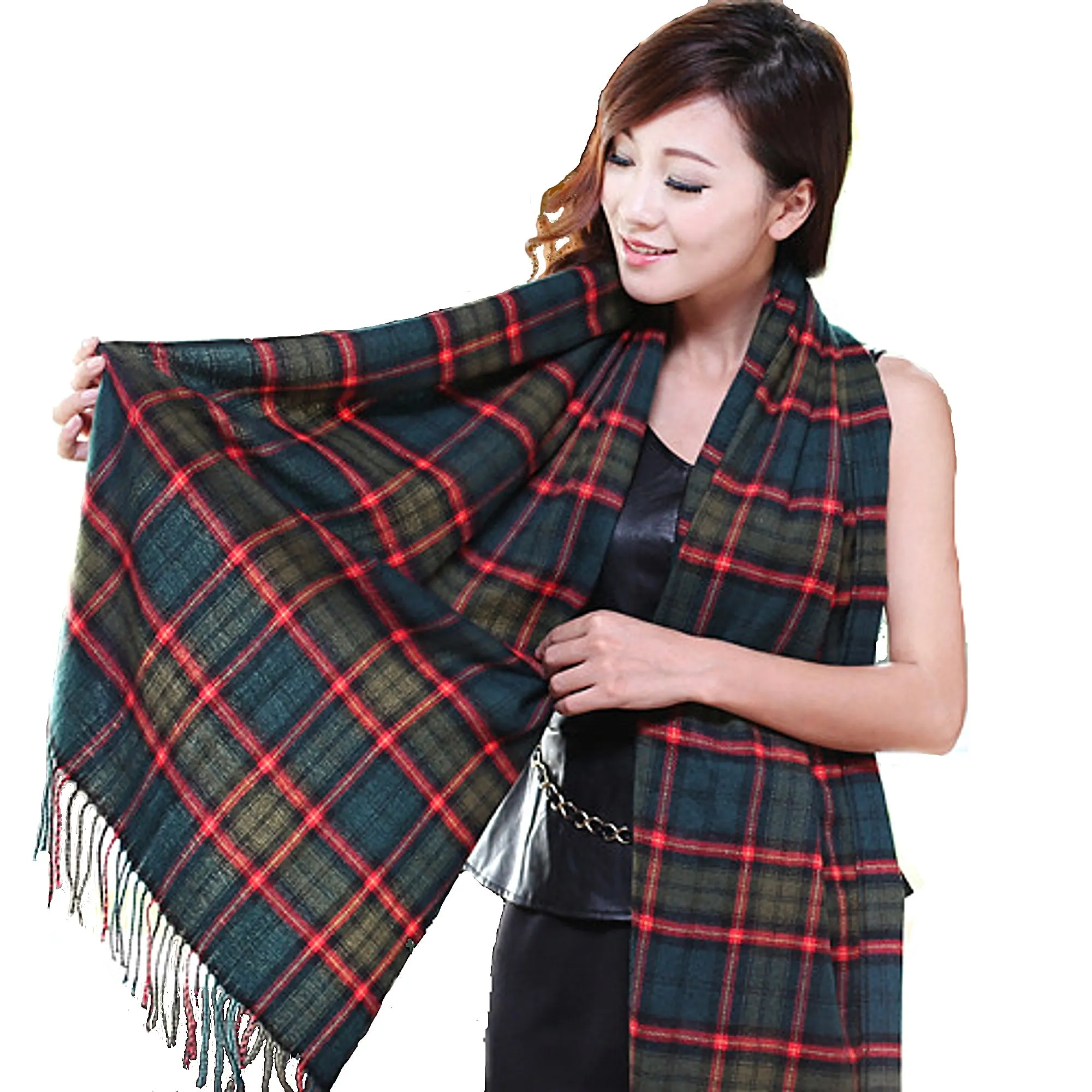 Plaid Classic Winter Scarves