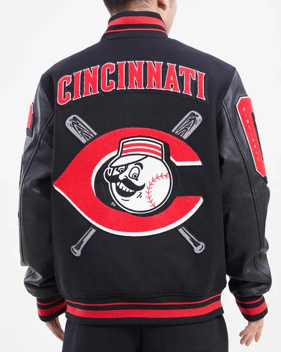 Pro Standard Jacket - MLB Cincinnati Reds - Black And Red  - For6410413