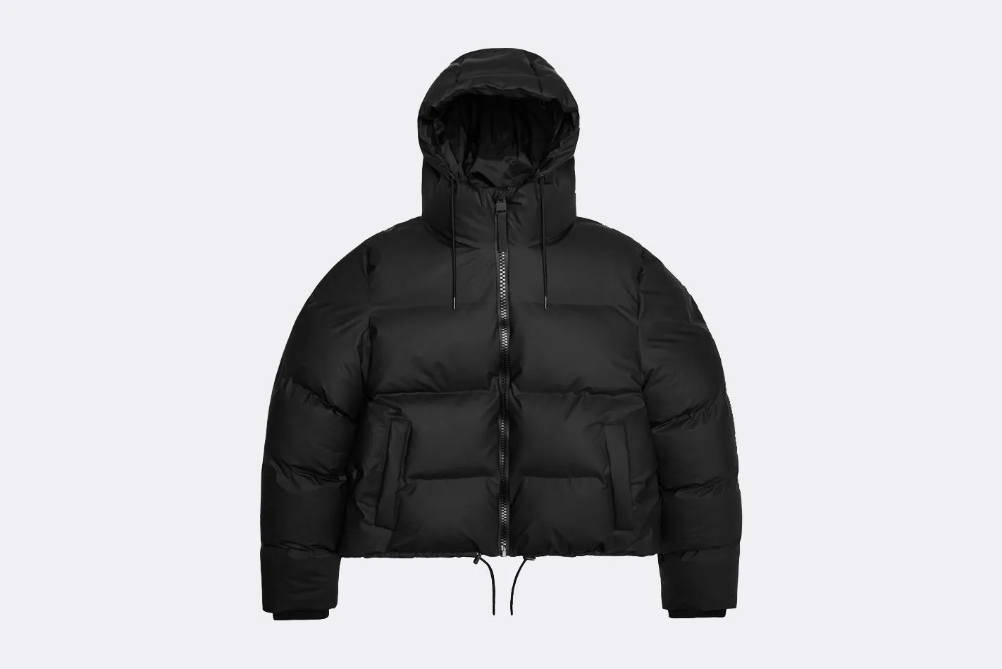 Rains Alta Short Puffer Jacket W3T3 Black