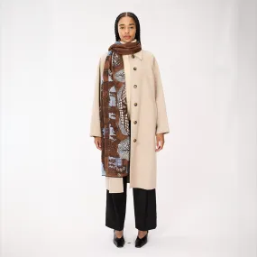 Scarf 100 'Quatre Saisons' in Natural by Inoui Editions