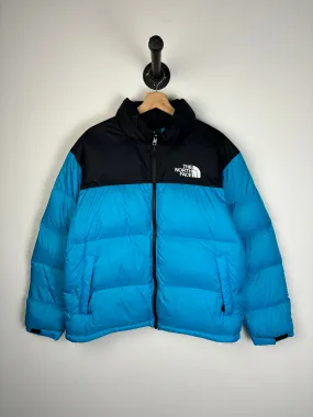 The North Face 700 Light Blue Down Filled Puffer Jacket