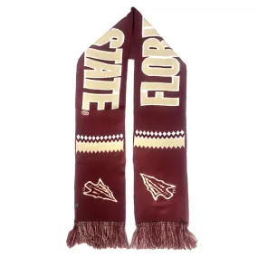 Top Of The World NCAA Florida State Seminoles Polar Vortex Scarf