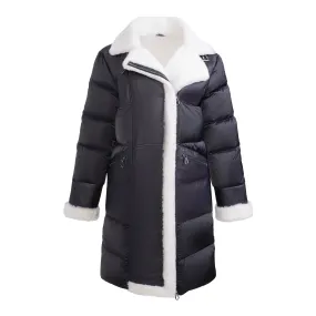 Ultimate Shearling and Down puffer coat