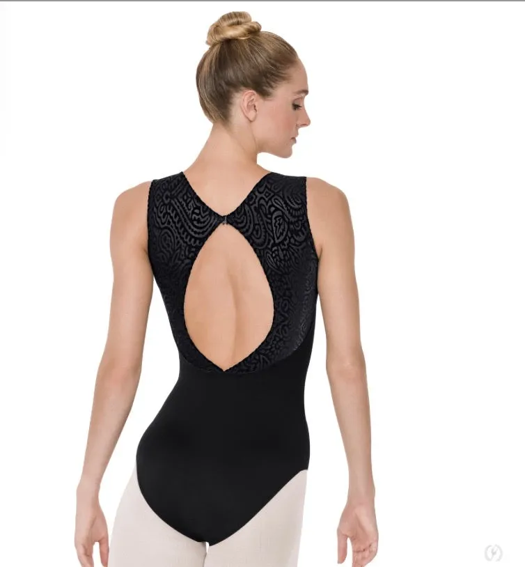 Velvet Cut Out Leotard