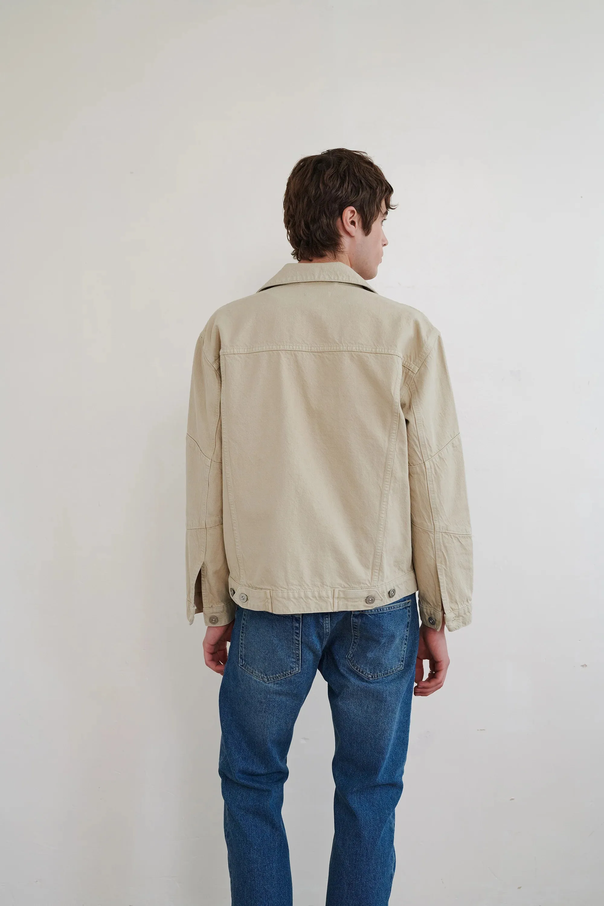 WALTER - Revere Denim Jacket - Stone