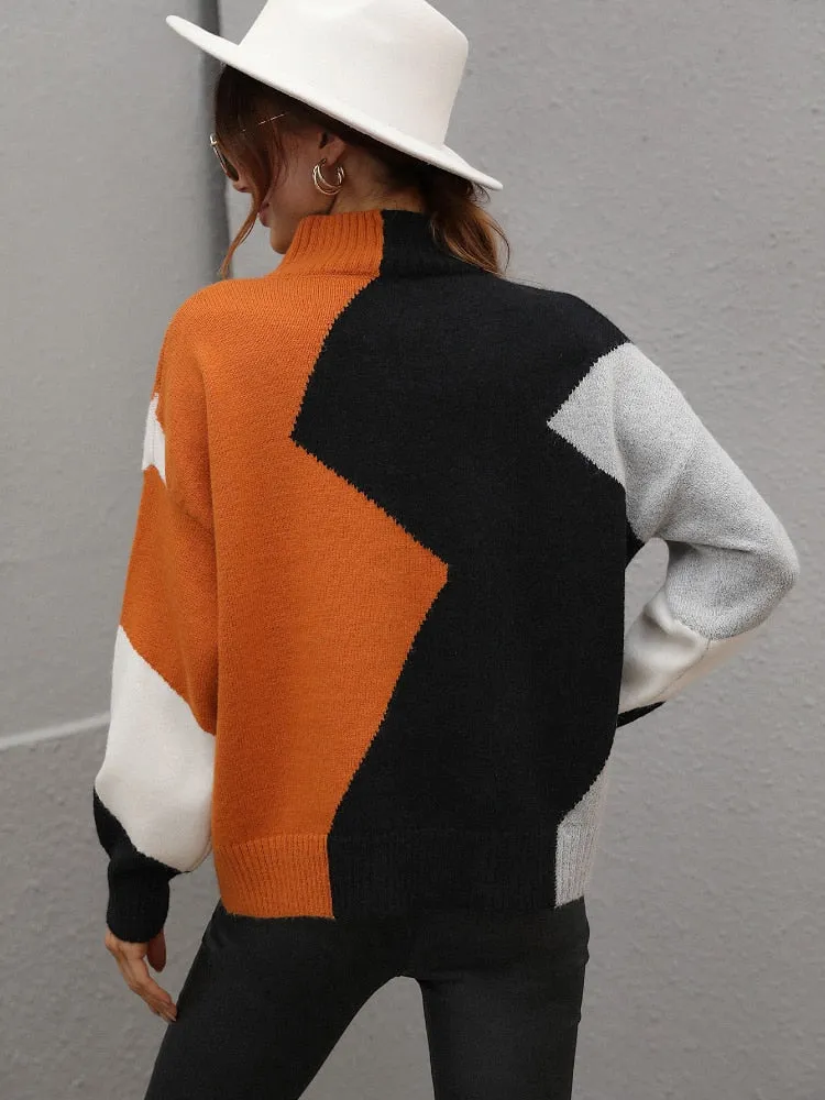Women Fashion Autumn Winter Sweater Tops