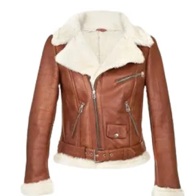 Women's B3 Shearling Leather Jacket