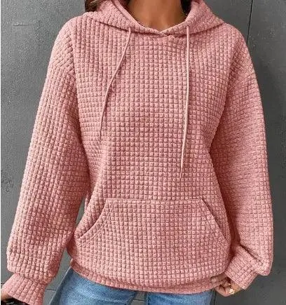 Women's Loose Casual Solid Color Long Sleeve Sweater Dress